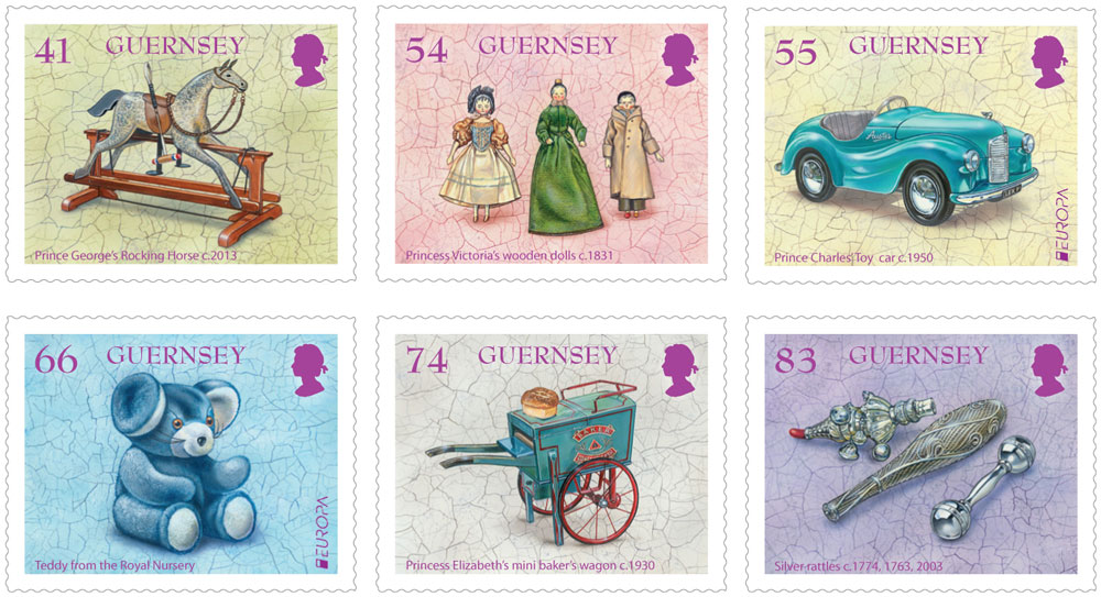 Set of 6 Stamps